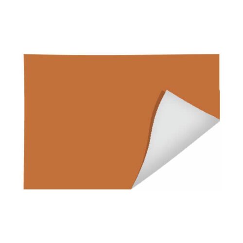 Papel Dobradura Espelho A2 Laranja 100 Folhas 47x66 cm Romitec