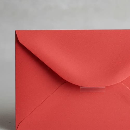 Envelope Visita Color Mais 12x8 cm Vermelho 100 Unidades Romitec - Imagem 5