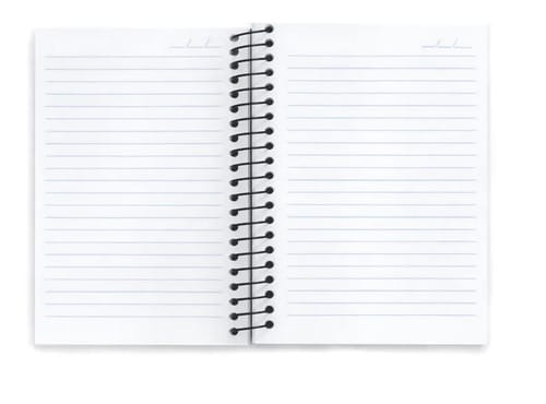 Caderno 1/4 160 Folhas Espiral Capa Dura Slim Black 14x20 cm Preto Romitec - Imagem 2