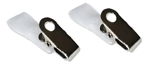 Presilha Jacaré Metálica com Alça Leitosa 4x1 cm 50 Unidades PlastPark - Imagem 2