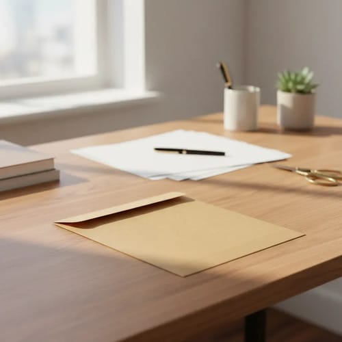Envelope Saco 75 g/m² Kn32 Kraft 23x32 cm Natural 250 Unidades Romitec - Imagem 3