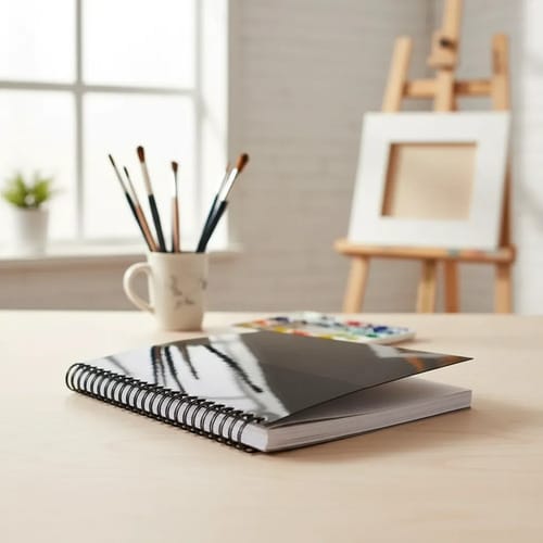 Capa Caderno/livro Espiral 1x1 Universitário PVC 20x28 cm Transparente PlastPark 5 Pares (10 Capas) - Imagem 4