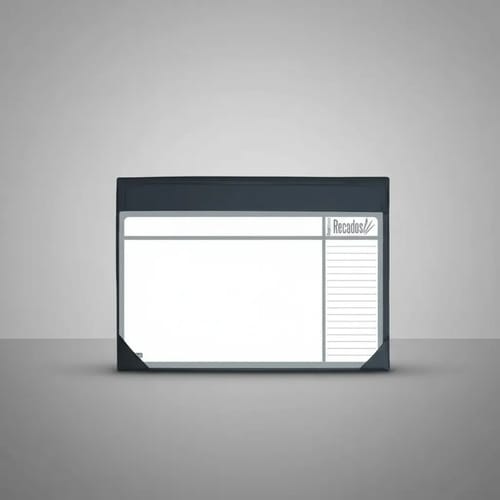 Risque Rabisque de Mesa com Bloco de 15 Folhas Impressas 44x29 cm Preto PlastPark - Imagem 3