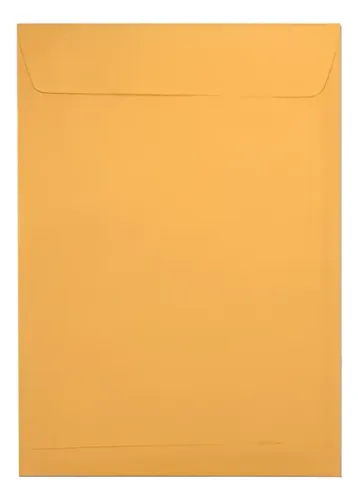 Envelope Saco 75 g/m² Ko25 Ouro 18x25 cm 10 Unidades Romitec