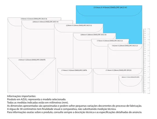 Envelope Saco 75 g/m² Rc41 Reciclado 31x41 cm Marrom 10 Unidades Romitec - Imagem 4