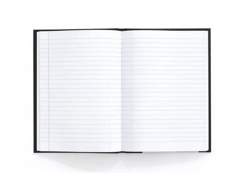 Caderno Brochurinha 1/4 80 Folhas Costurado Capa Dura Slim Black 14x20 cm Preto Romitec - Imagem 2