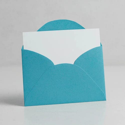 Envelopes Visita+cartão Color Mais 12x8 cm Azul 20 Unidades Romitec - Imagem 5