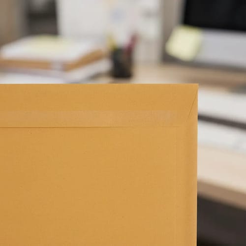 Envelope Saco 75 g/m² Ko36 Ouro 25x35 cm 100 Unidades Romitec - Imagem 5