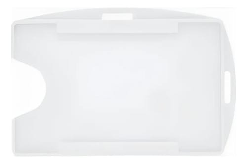 Protetor Cartão Vertical/horizontal Duro (injetado) PP 5,5x9 cm 10 Unidades PlastPark