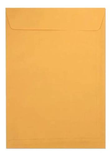 Envelope Saco 75 g/m² Ko23 Ouro 16x23 cm 250 Unidades Romitec