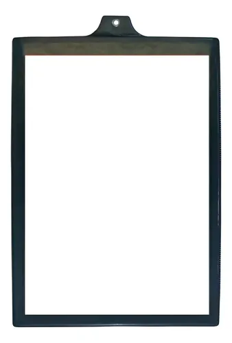 Quadro Expositor Multiuso Ofício com Ilhós para Fixação Vertical 24x34 cm Transparente PlastPark
