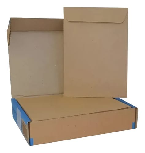 Envelope Saco 75 g/m² Kn25 Kraft 18x25 cm Natural 100 Unidades Romitec - Imagem 3