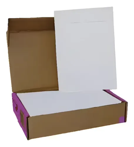 Envelope Saco 75 g/m² Br23 16x23 cm Branco 100 Unidades Romitec - Imagem 3
