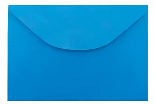 Envelope Visita Color Mais 12x8 cm Azul 100 Unidades Romitec