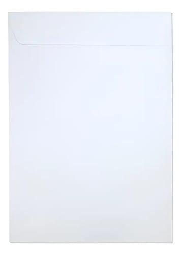 Envelope Saco 75 g/m² Br28 20x28 cm Branco 10 Unidades Romitec