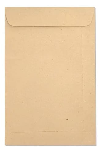 Envelope Dízimo/Oferta Saco 75 g/m² Kn17 Kraft 11x17 cm Natural 10 Unidades Romitec