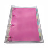 CAD. ARG. EM PVC UNIV 4ARG ROSA BL 96FL + DIV