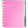 CADERNO DE DISCO UNIVERSITÁRIO COMPLETO MIOLO 90GSM PINK