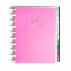 CADERNO DE DISCO COLEGIAL COMPLETO MIOLO 90GSM PINK