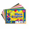 LIVRO BLOCO CRIATIVO 120 GSM, C/32 FLS, FORMATO A3, 8 CORES, ATÓXICO