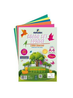 LIVRO DE ATIVIDADES COLOR SET LUMMI, 75 GSM, PCT C/48 FLS, FORMATO A4
