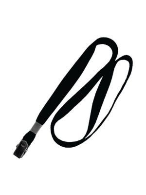 CORDÃO PRETO PARA CRACHÁ 420MM