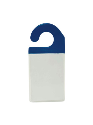 CRACHÁ AUTOMÓVEL 90MM X 130MM GANCHO AZUL