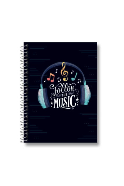 CADERNO 1/4 ESPIRAL 80 FOLHAS SLIM SORTIDO