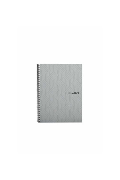 CADERNETA 1/8 80 FL ESPIRAL CAPA DURA SLIM