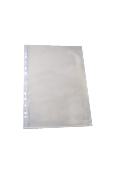 ENVELOPE PVC CRISTAL FLEXÍVEL 215MM X 315MM, FURAÇÃO UNIVERSAL 
