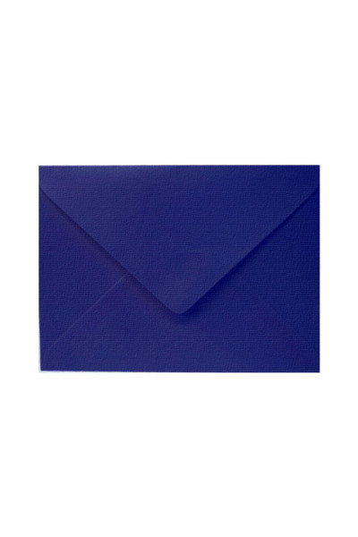 ENVELOPE P/CONVITE COM TEXTURA LINHO, 120GSM, EMBALAGEM EM PP 100% RECICLÁVEL, C/50 UNIDADES, AZUL MARINHO FORMATO 163MM X 225MM