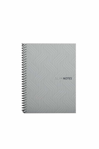 CADERNO 1/4 80FLS  ESPIRAL CD SLIM NOTES