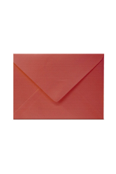 ENVELOPE P/CONVITE TEXTURA CASCA DE OVO, 120GSM, EMBALAGEM EM PP 100% RECICLÁVEL, C/50 UNIDADES, VERMELHO, FORMATO 163MM X 225MM
