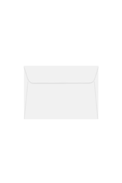 ENVELOPE COMERCIAL CARTA, 63 GSM, 114MM X 162MM, PCT C/1000, BRANCO LISO