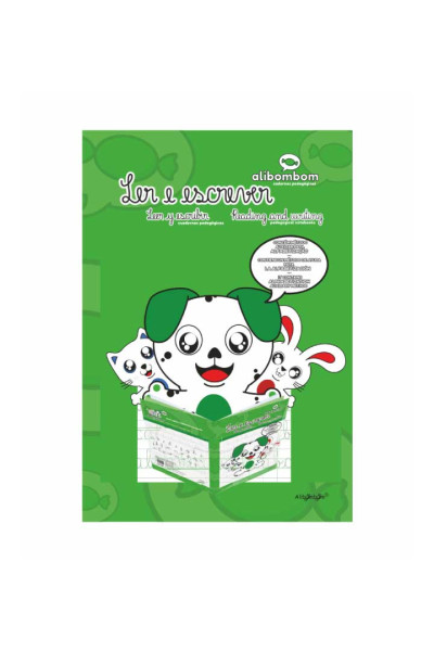 LIVRO ALIBOMBOM VD. PAUTAS NUMERADAS 123
