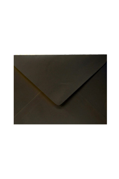 ENVELOPE PARA CONVITE 120GSM, EMBALAGEM EM PP 100% RECICLÁVEL, C/50 UNIDADES, PRETO, FORMATO 163MM X 225MM 