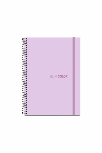 CADERNO COLEGIAL 80FL ESPIRAL CAPA PP LILÁS