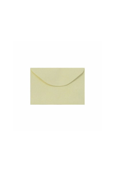 ENVELOPE VISITA 80 GSM, VERGÊ, EMBALAGEM EM PP 100% RECICLÁVEL, C/100 UNIDADES, COR BERILO, FORMATO 80MM X 115MM