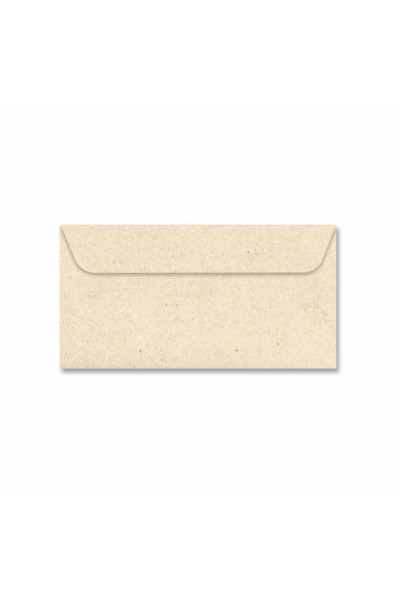 ENVELOPE OFICIO LISO, 75 GSM, 100% RECICLADO, 114MM X 229MM, CX C/100