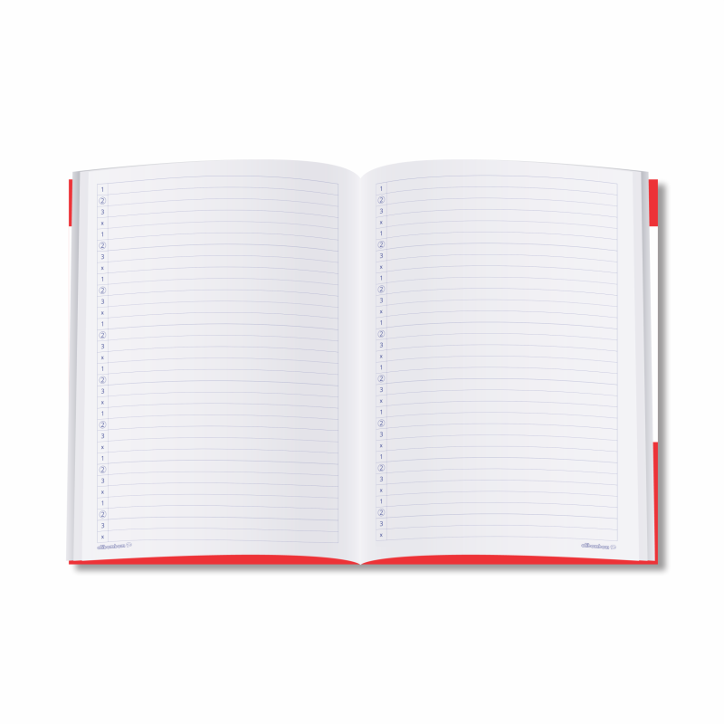 LIVRO ALIBOMBOM VM. PAUTAS NUMERADAS 123X CAPA DURA