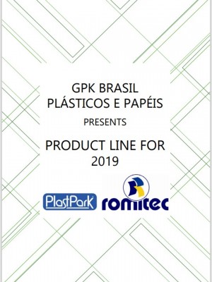 Catálogo papelaria, escritório e escolar GPK Brasil - versão inglês